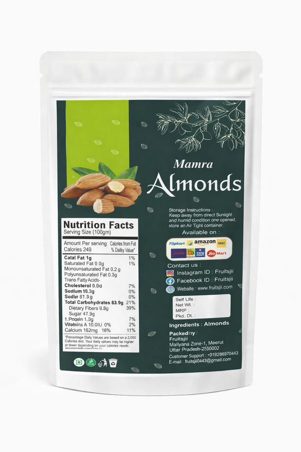Natural & premium almonds