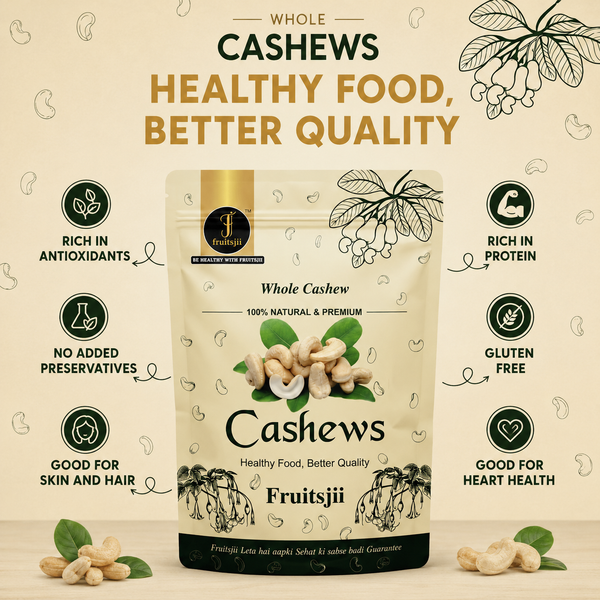 fruitsjii premium whole cashew