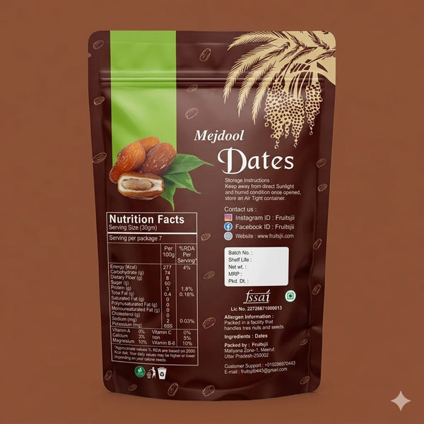 Premium mejdul dry dats